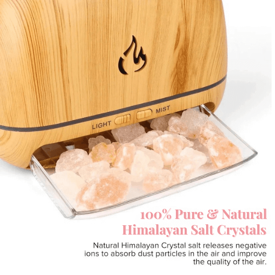 CozyLife™ Himalayan Salt Rock Aromatherapy Diffuser