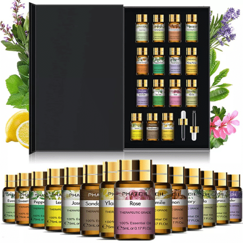100% Pure Essential Oils Aromatherapy Boxed Set (15pcs)