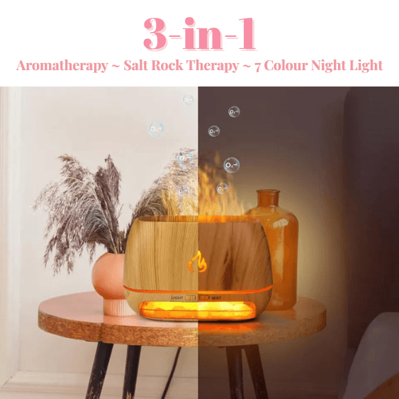 CozyLife™ Himalayan Salt Rock Aromatherapy Diffuser