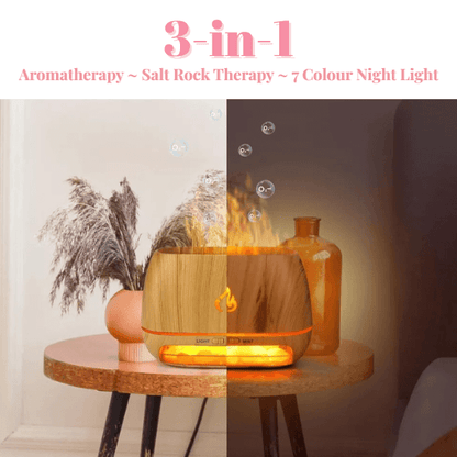 CozyLife™ Himalayan Salt Rock Aromatherapy Diffuser