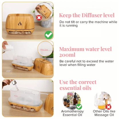 CozyLife™ Himalayan Salt Rock Aromatherapy Diffuser
