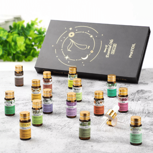 100% Pure Essential Oils Aromatherapy Boxed Set (15pcs)