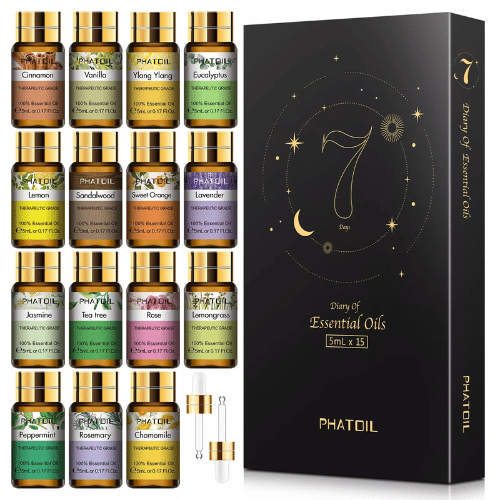 100% Pure Essential Oils Aromatherapy Boxed Set (15pcs)